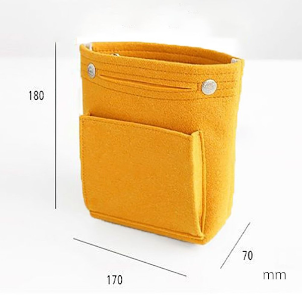 Filt Insert Bag Purse Liner KAFFE Coffee