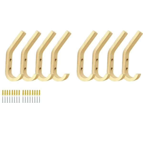 8 kpl pyyhe- ja takkiseinäkoukkuja 8 Pcs