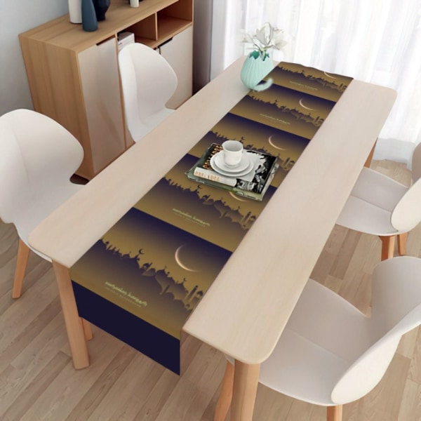 Eid Al-Fitr Table Runner Ramadan Pöytäliina C C C