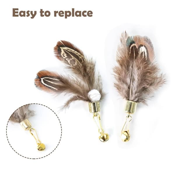 Fjäderleksaker Kattleksak 6 ST SET 6 ST SET 6PCS SET