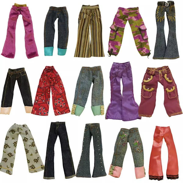 Doll Elegant Pants -juhlavaatteet 3 3 3