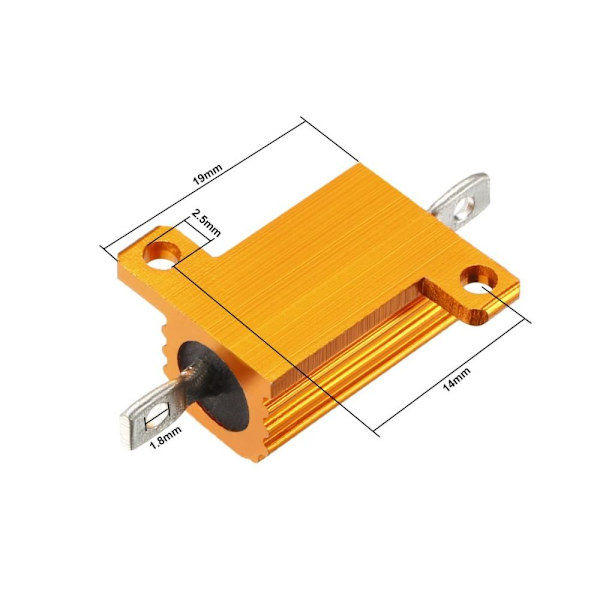 2 st Case Resistor 10W 10 Ohm 10W10RJ