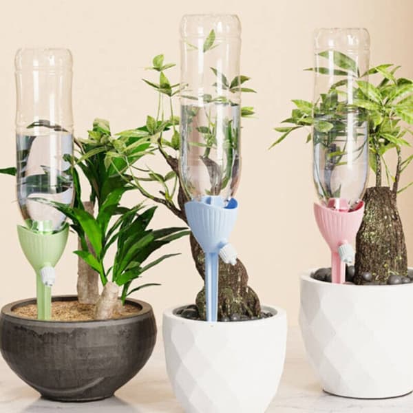Selvvannende pigger for potteplanter HVIT white