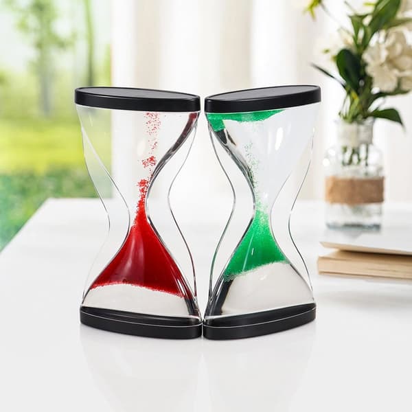 Dekorativt timeglas timeglas timer B B B