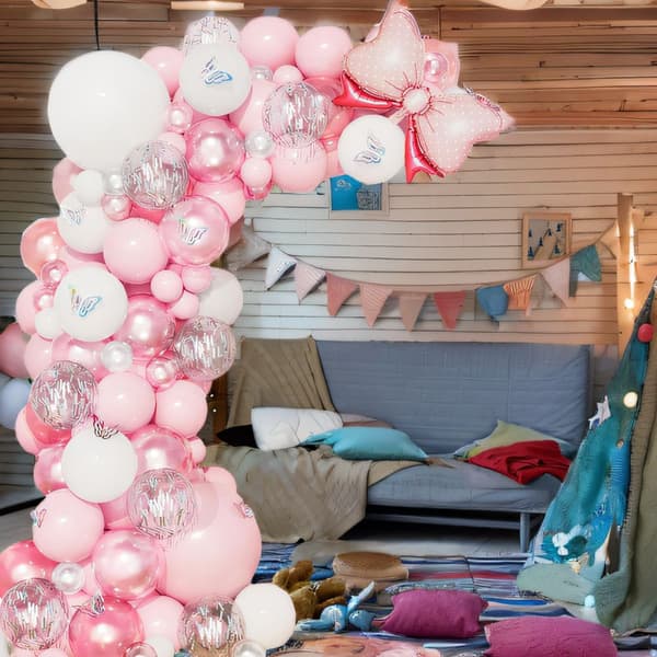 Bursdag Valentinsdag Ballongbue