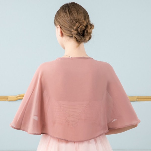 Blonde sjal Bryllup Cape SORT Black