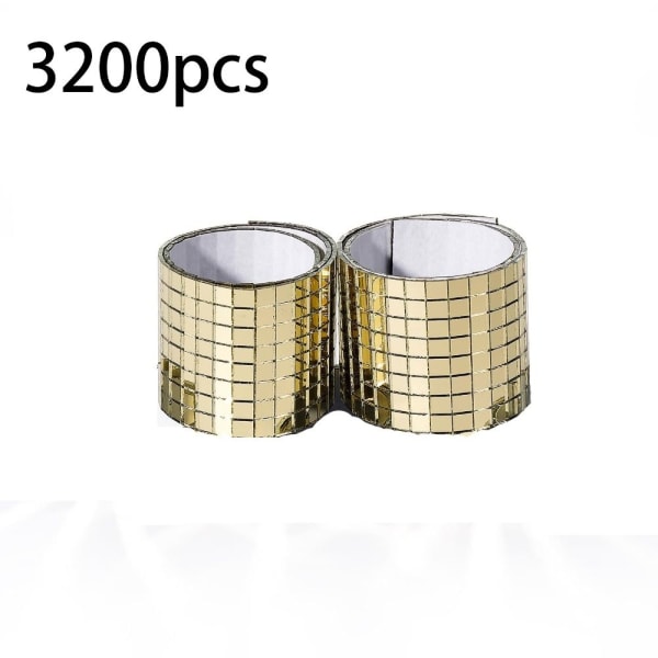 Mosaikplattor Discoplattor GULD 3200ST 3200ST gold 3200pcs-3200pcs