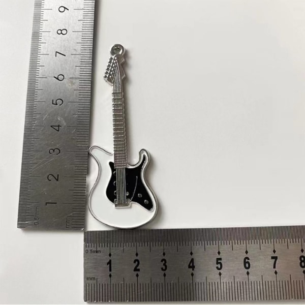 Gitarr Metall Hårnålar Y2k Hårklämma BLÅ blue
