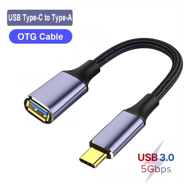 Typ-C till USB 3.0 A kabelförlängningskabel 1,5M 1.5m