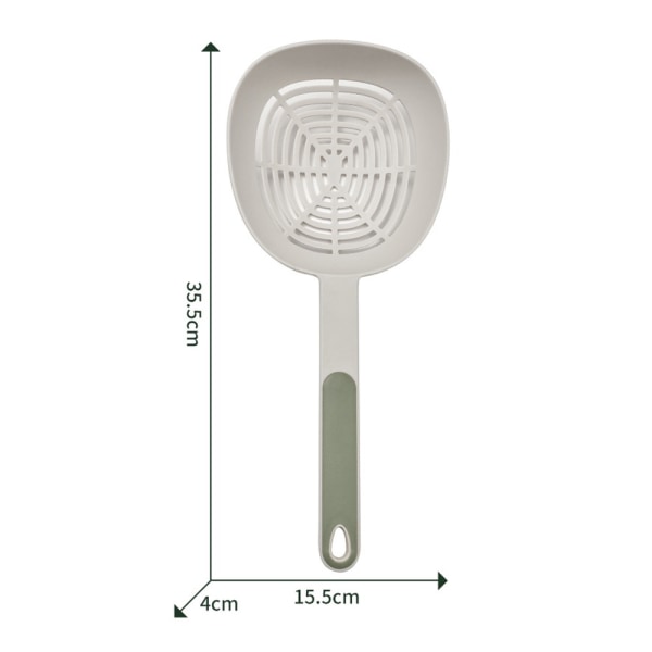 Kökssil Långt handtag Sil Scoop GRÖN green