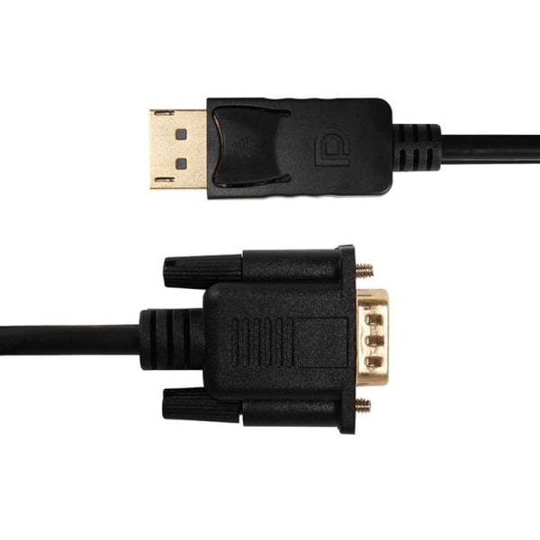 DP til VGA Kabel Adapter Conventer 1.8m