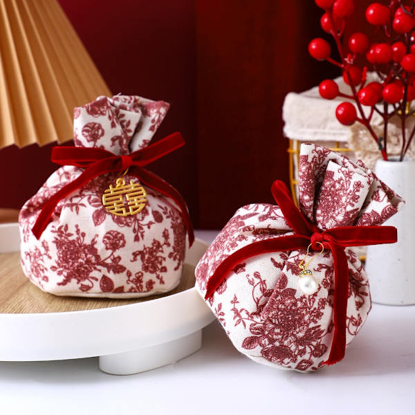 Cny Orange Taske Bryllupsgave Tasker Velsignelse Pakning