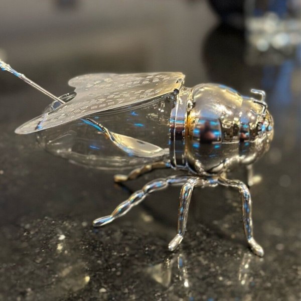 Bee Sockerkopp Kryddburk SILVER Silver