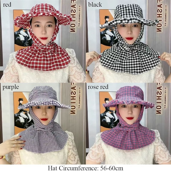 Sunhat Sun Protection ROSE RED rose red