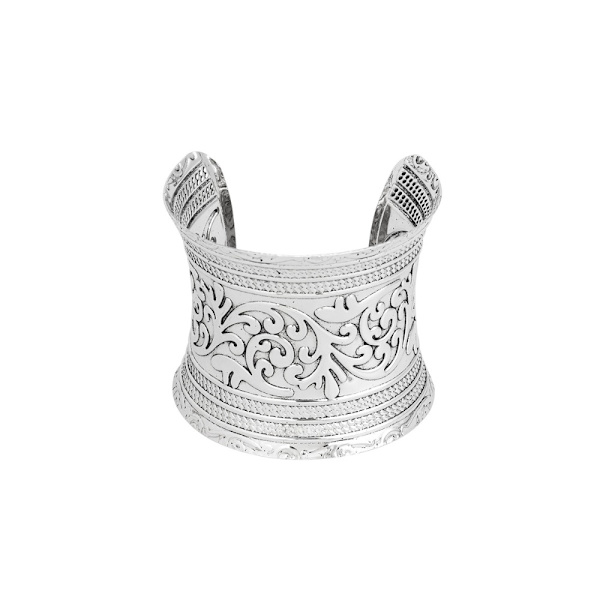 Utskuret elefantdjurarmband Öppet brett armband E E E