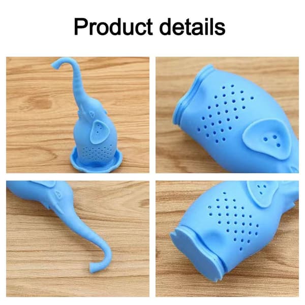 Silikone tefilter dyre te-infuser GRØN Green