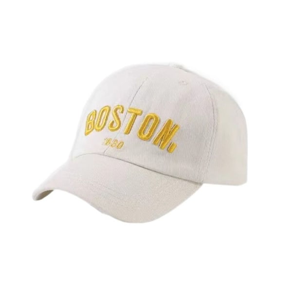 Baby Baseball Caps Barn Peaked Caps HVIT white