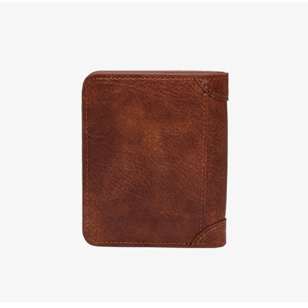 Kort pung møntpung BRUN 2 LAG 2 LAG brown 2 layers-2 layers