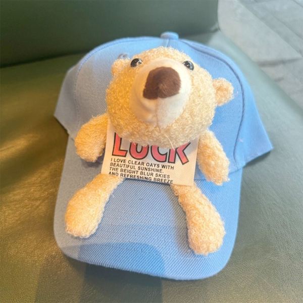 Bear Hat Baseball Hat SKY BLUE KID KID Sky Blue Kid-Kid