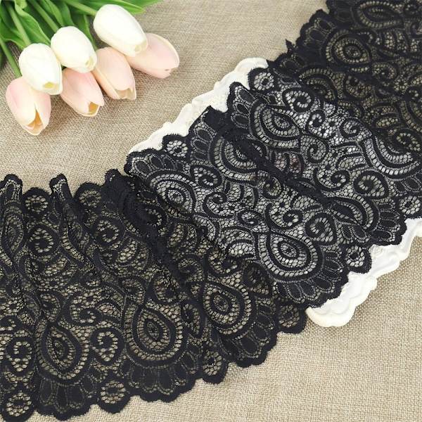 Lace Edge Lace Dress Underkläder DIY