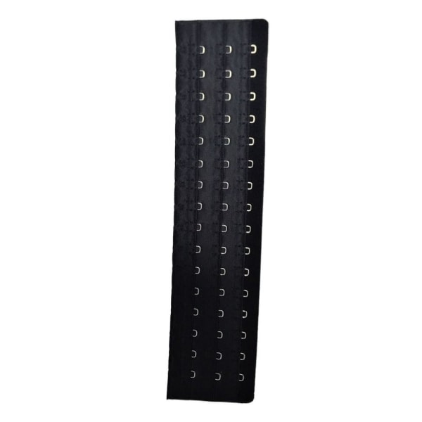 Korset BH Extender Bustiers Extender SORT 16 KROGER 16 KROGER Black 16 Hooks-16 Hooks