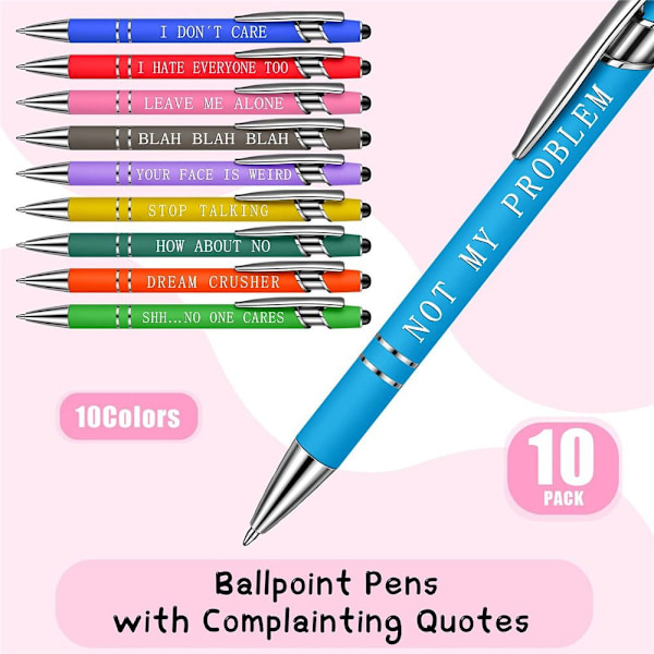 Sjove Penne Glitter Pen STYLE A STYLE A Style A