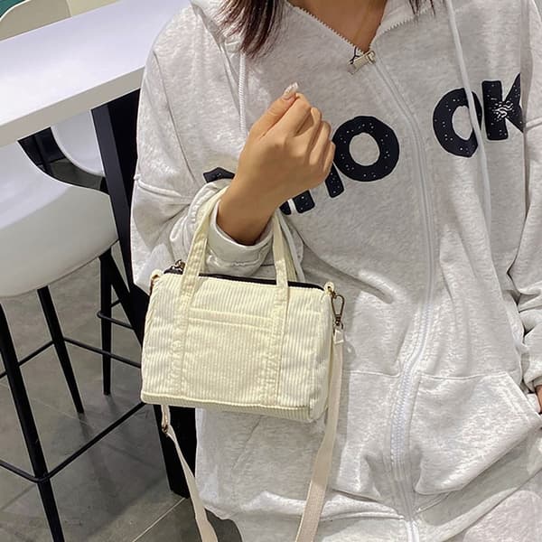 Slynge Skuldervesker Messenger Bag HVIT WHITE