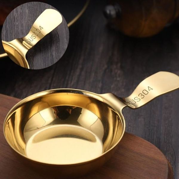 Krydderi Fad Sauce Fad GULD Gold