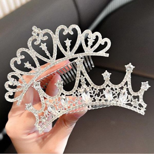 Crowns Hiuskampa Crystal Crown Hiusneula STYLE 7 STYLE 7 Style 7