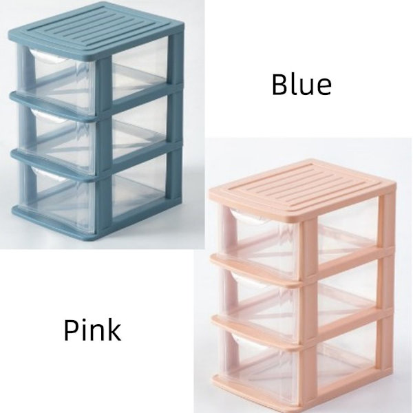 Multifunktionell förvaringslåda med hög kapacitet för pennförvaring Blue