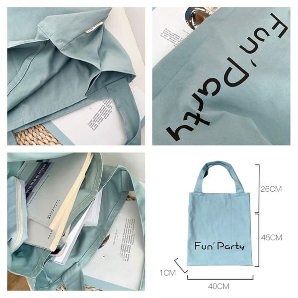 Skulderveske Shopping Bag BLÅ blue