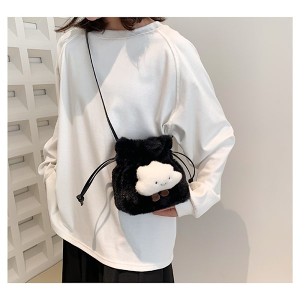 Handväskor Cloud Plysch Crossbody-väska KHAKI Khaki