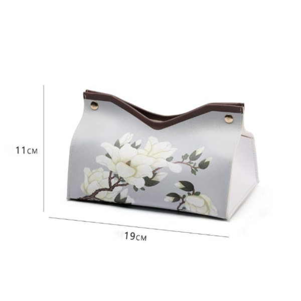 Tissue Box Floral Paint Tissue Box B B B