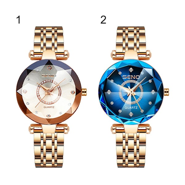 Dameklokke Quartz Armbåndsur 2 2