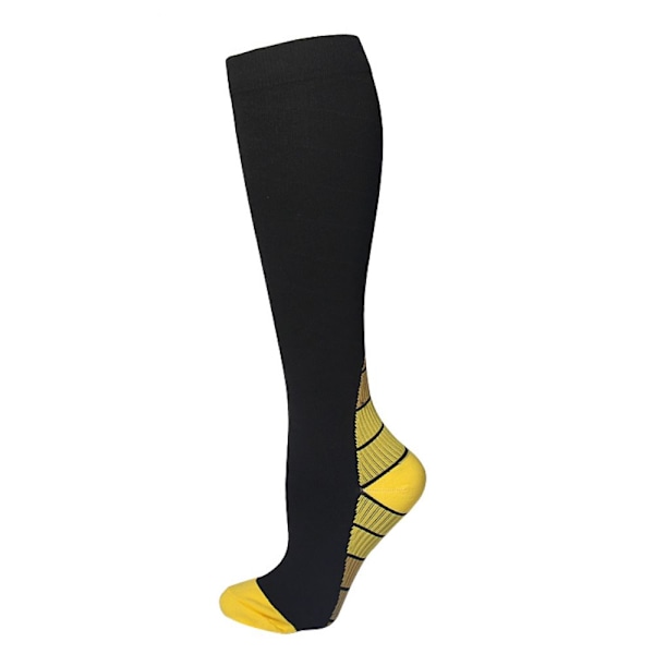 Kompressiosukat Urheilupainesukat KELTAINEN S/M Yellow S/M