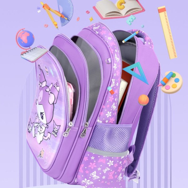 Reppu Koululaukku PURPLE KUROMI S2 PURPLE KUROMI S2