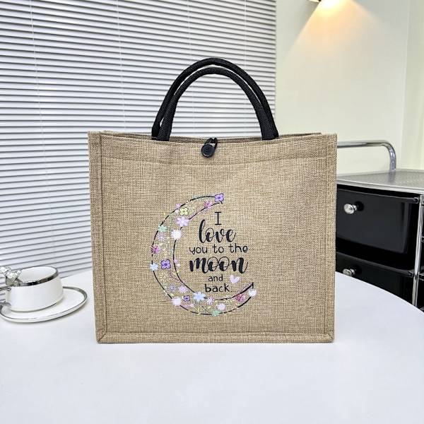 Pellavakangaskassi Beach Handbag 03 03 03