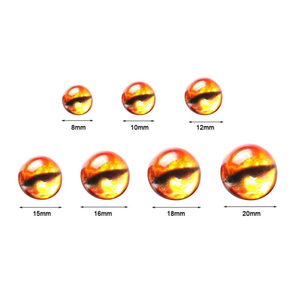 20 stk/10 par Eyes Crafts Eyes Puppet Crystal Eyes 10MMCOLOR 10mmcolor random
