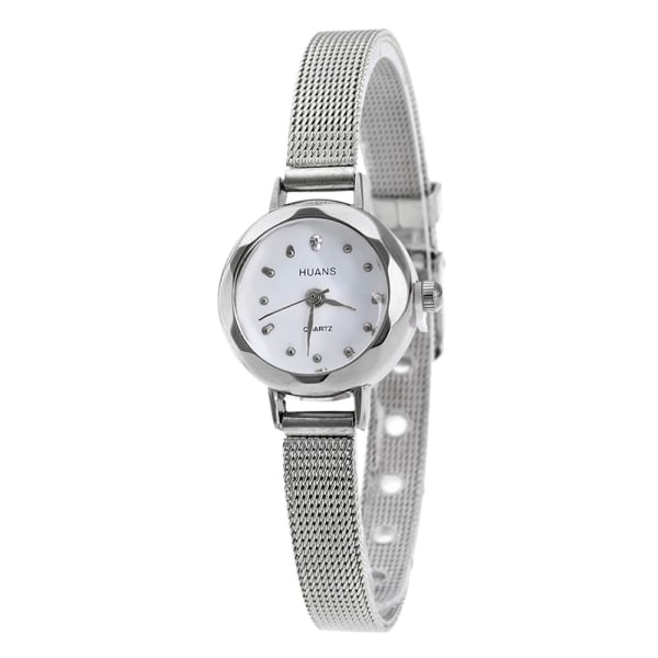 Damklocka Kvarts Armbandsur SILVER silver