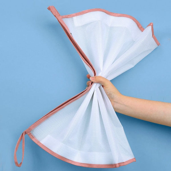 Mesh blixtlåspåse påse Transparent filpåse FÄRG 3 FÄRG 3 Color 3
