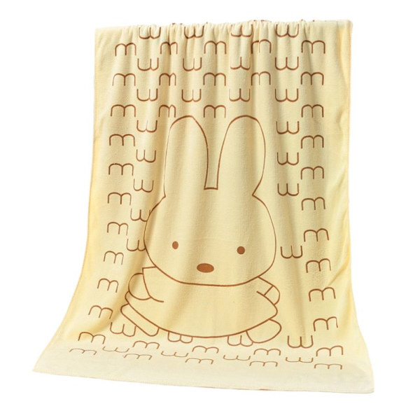 Mikrofiber Badehåndklæde Dame Badekåbe Håndklæde BEIGE beige