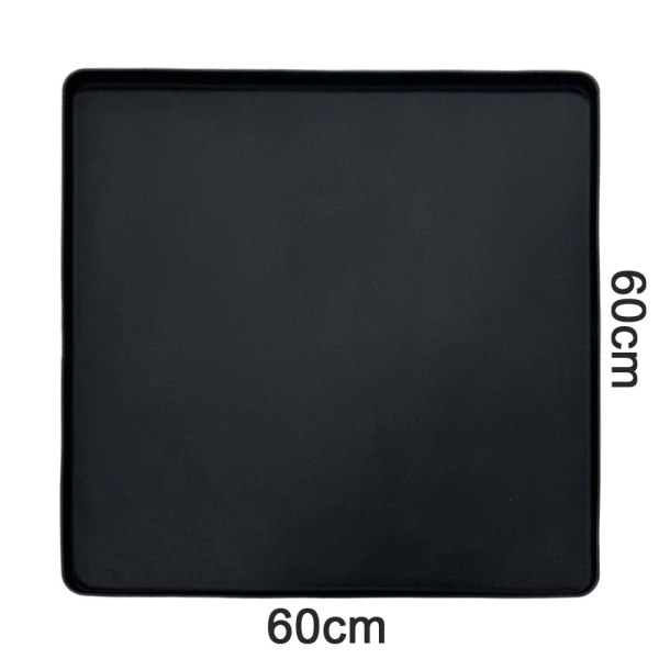 Cover Silikon tvättskydd SVART 60X60CM black 60x60cm