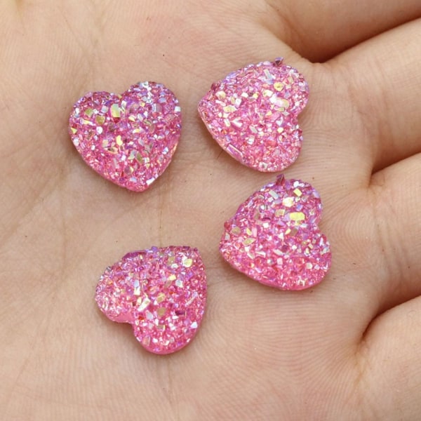 10 stk Glitter Rhinestone Resin Krystallsteiner 06 06 06