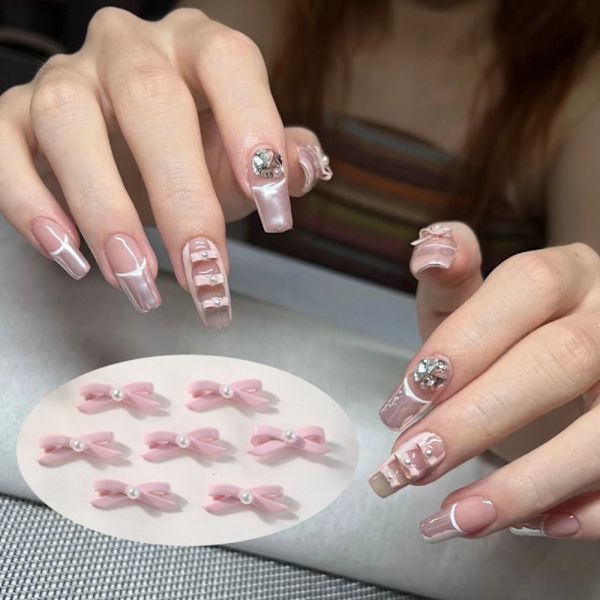 10 stk Negledekorasjon Negle Art Accessories 10 10 10