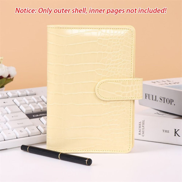 1 Stk Binder Notebook Cover Notebook Shell GUL GUL yellow