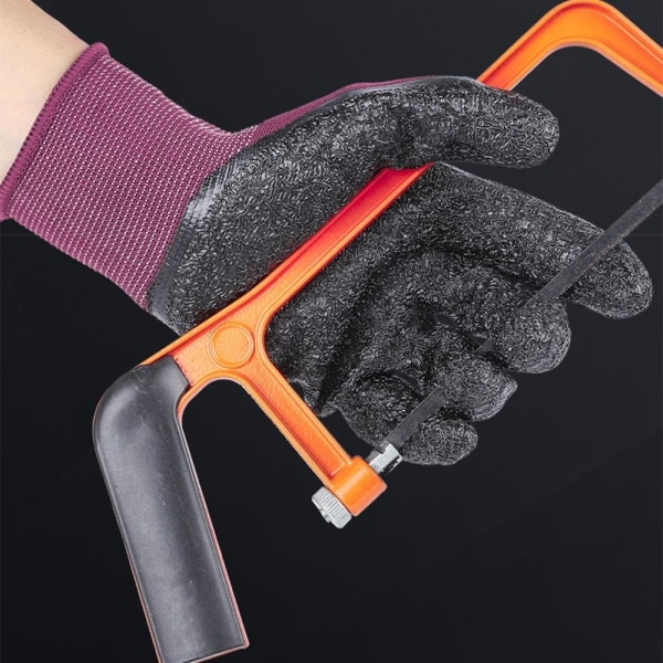 Work Safe Gloves Gummibeläggningshandskar M/8 M/8 M/8