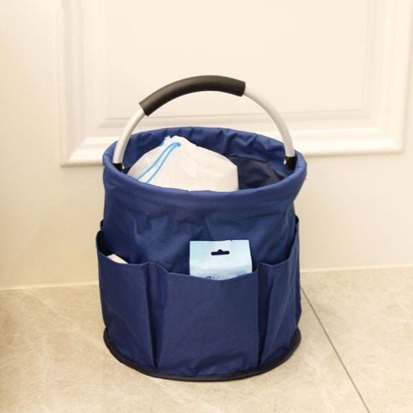 Multi Pocket Trädgårdsredskap Väska Nursery Storage Korg GRÅ grey