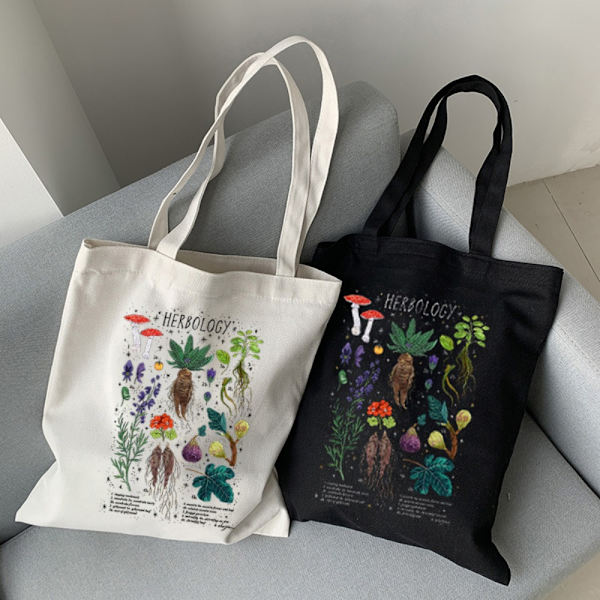 Lærredsstoftaske Shoppinghåndtaske 2 2 2