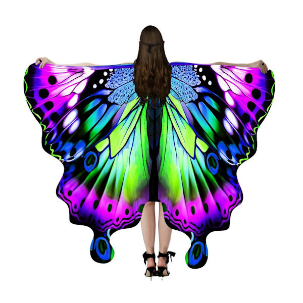 Butterfly Shawl Cape Faire Butterfly Wings B B B
