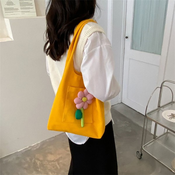 Bucket Handbags Tote Bag GUL YELLOW